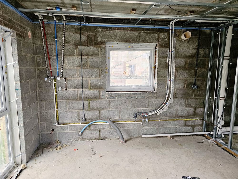 Work from the full house rewire LB Electricals carried out for Catherine Hodgson